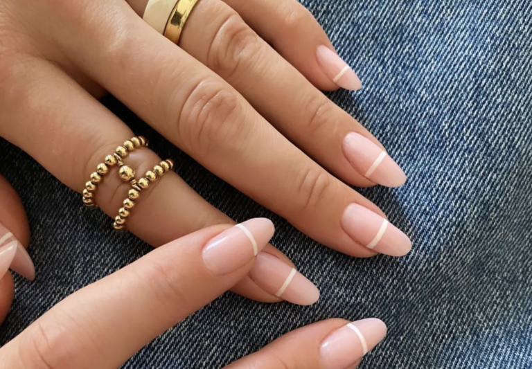 Modern French Tip Nails