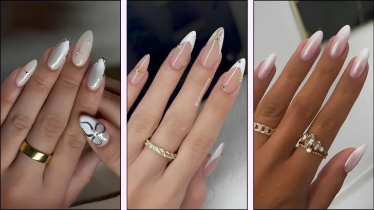 White Nails Aesthetic