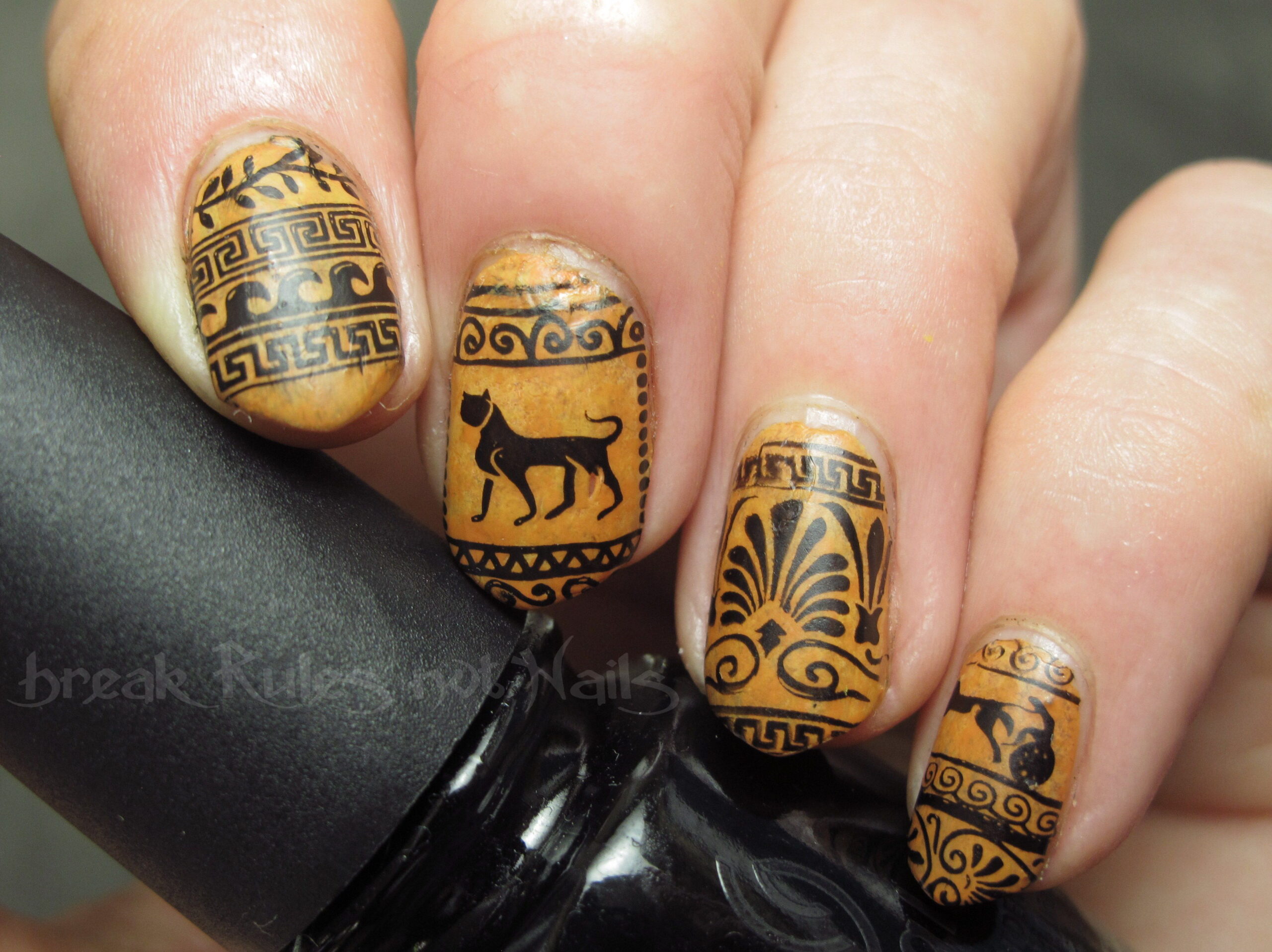 Ancient Nails: How did people cut ancient nail  in that era?