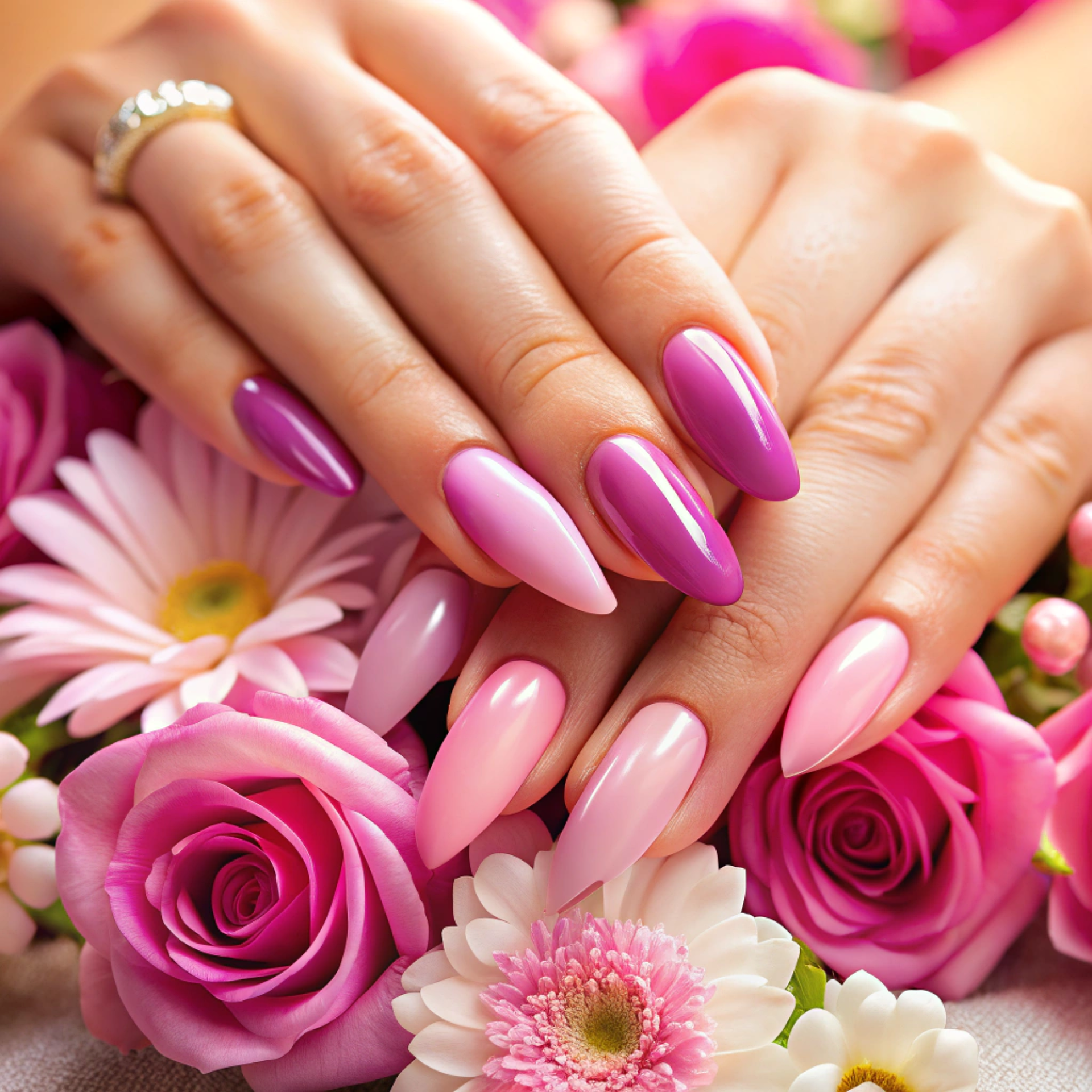 Short Almond Nails: Chic and Timeless Nail Ideas